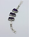 Armband med ametister