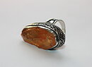 Magnifik ring med orange kvarts stl 19