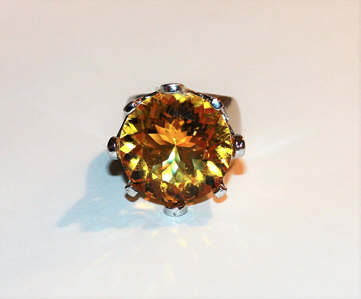 Magnifik citrinring stl 18,3