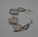 Armband med rosenkvarts