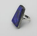 Ring med lapis lazuli stl 18,5