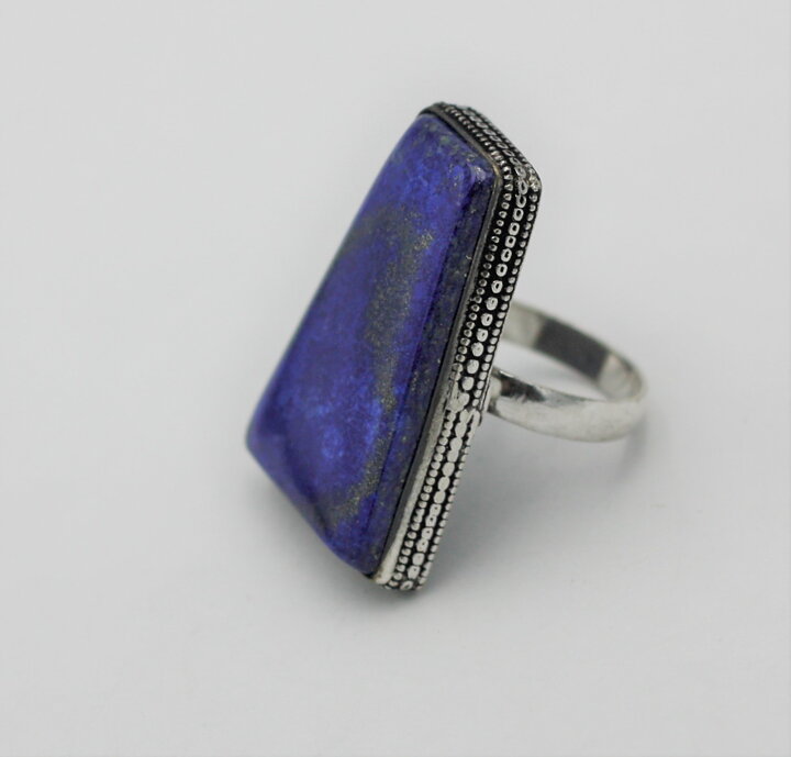 Ring med lapis lazuli stl 18,5