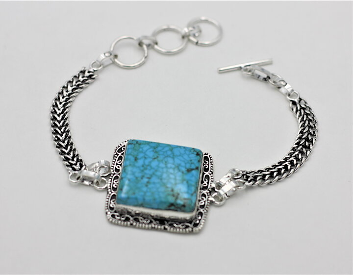 Armband med turkos