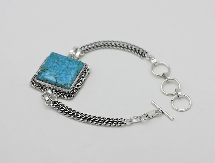 Armband med turkos