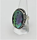 Ring med spegelglas stl 18,5