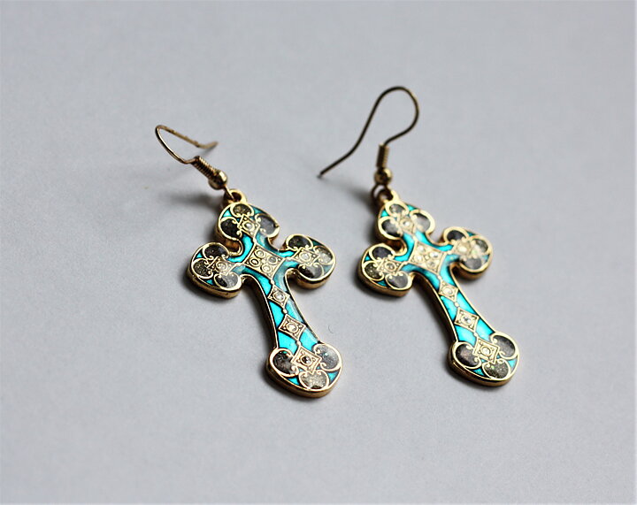 Cloisonné kors