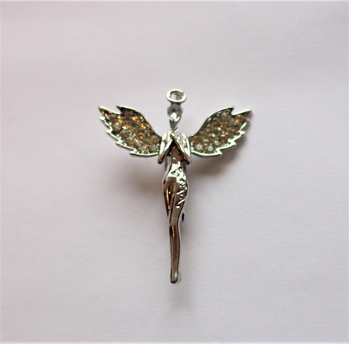 Ängel hängsmycke/Brosch