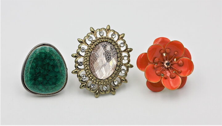 Coctailringar stl 17,5-18