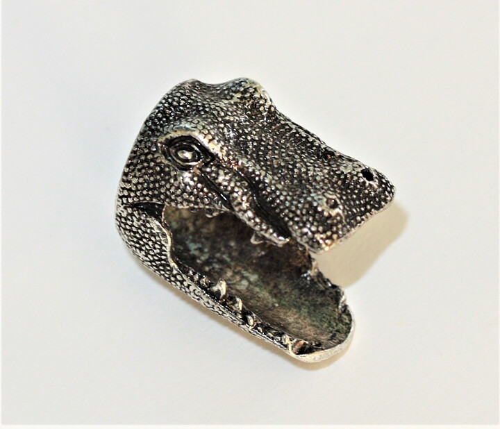 Flodhäst ring stl 16,5