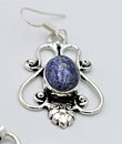 Magnifikt smyckesset med lapis lazuli