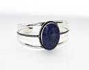 Stelt armband med lapis lazuli