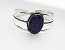 Stelt armband med lapis lazuli