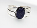 Stelt armband med lapis lazuli