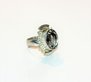 Ring med kristall stl 18