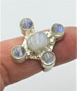 Ring med månstenar stl 18,5
