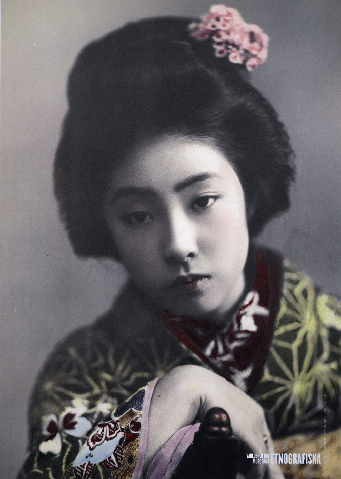 Affisch Japansk kvinna 1