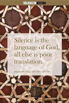 Anteckningsblock Silence