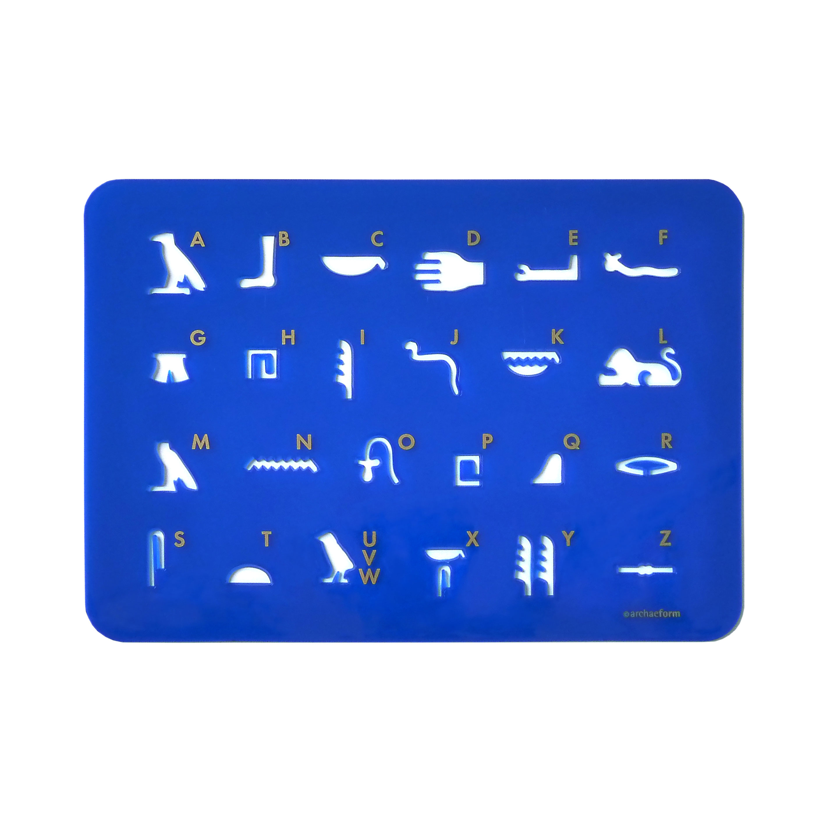 Schablon Hieroglyfer