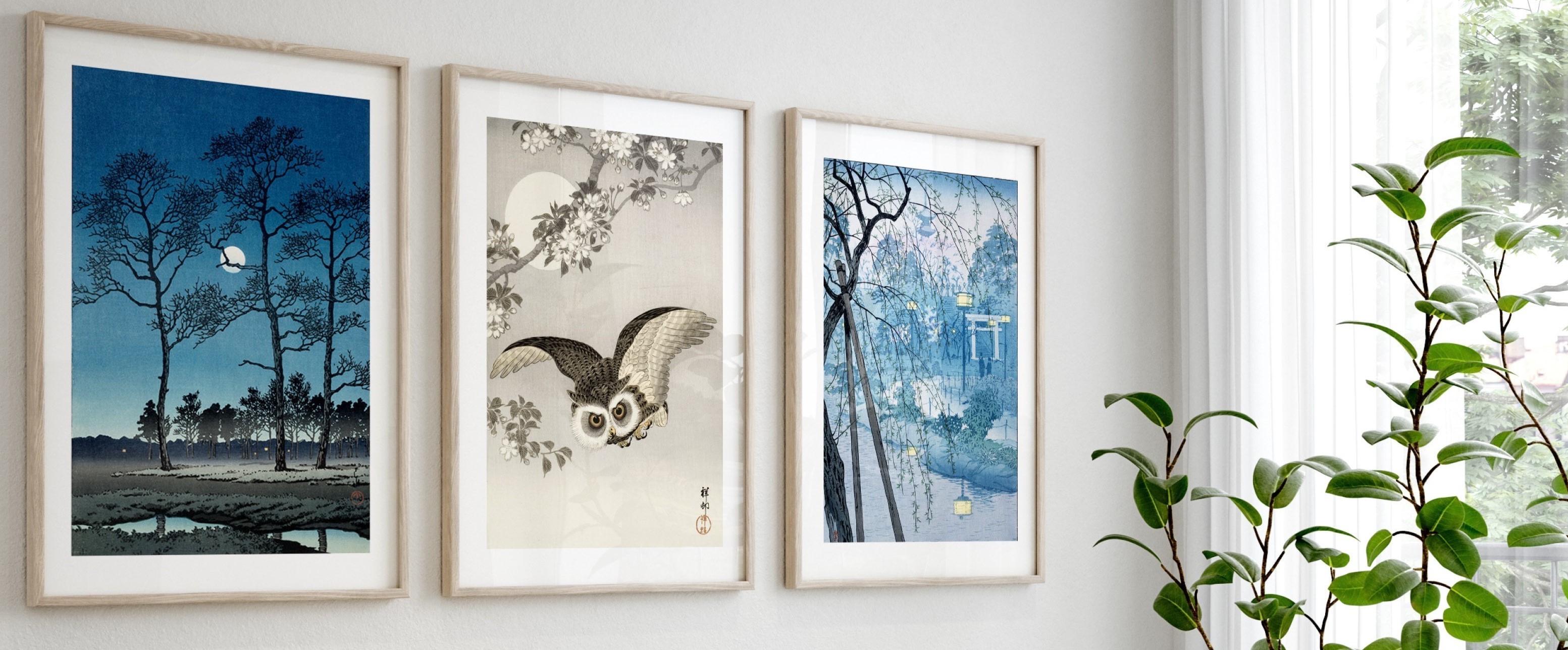 Våra japanska träsnitt. Vilken är din favorit?  