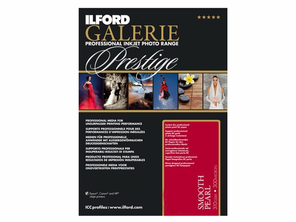 Ilford Galerie Prestige Smooth Pearl 13x18 310gr 100blad