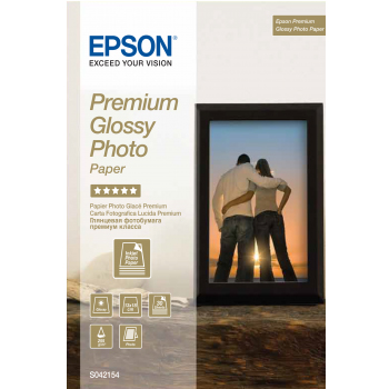 Epson Premium Glossy photo paper 255g A4 (15 ark)