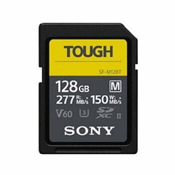 Sony Tough SDXC Class 10 UHS-II U3 V60 277/150MB/s 128GB 