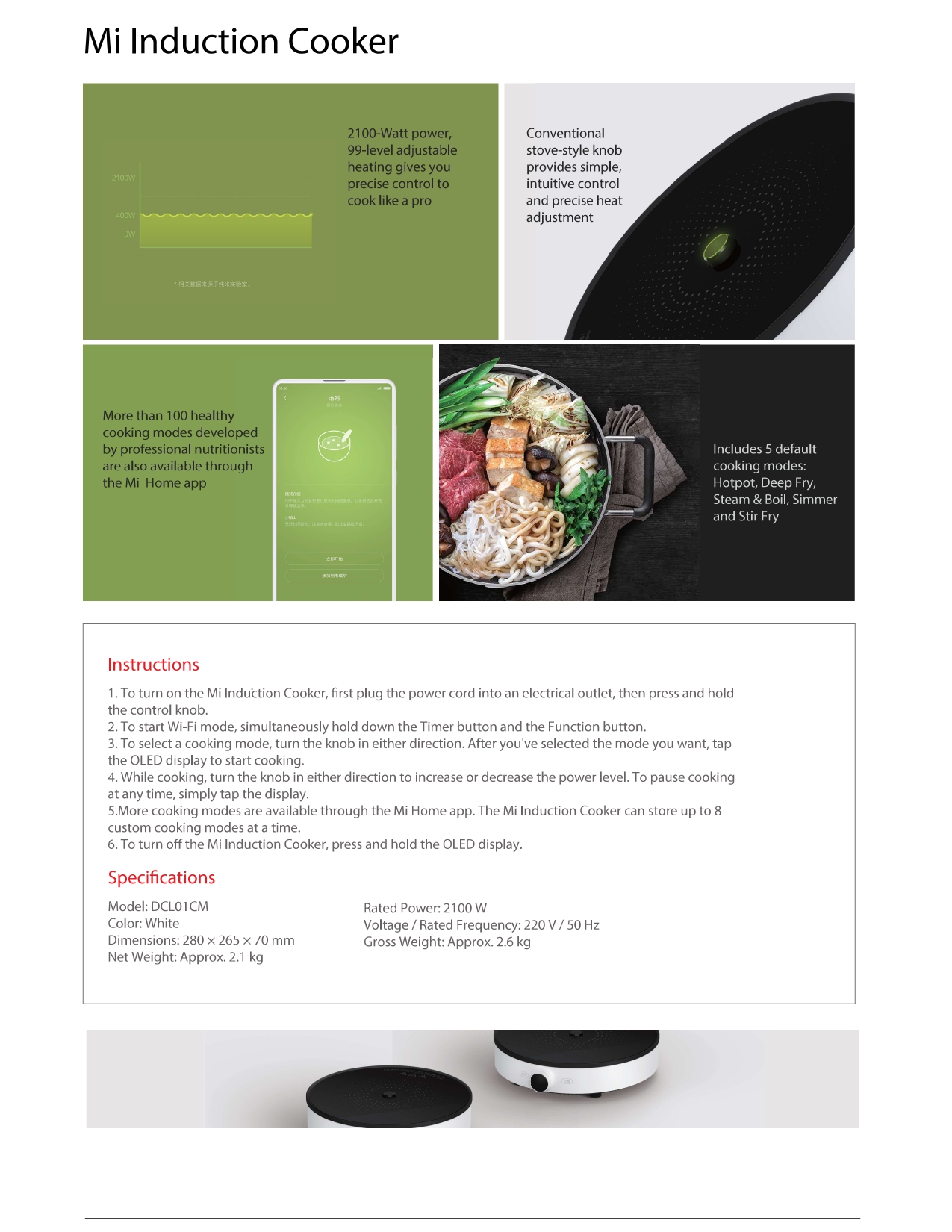 Mi Induction Cooker EU - 3