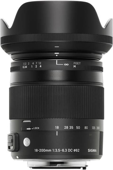 Sigma AF 18-200/3,5-6,3 DC OS HSM Contemporary Macro for Nikon