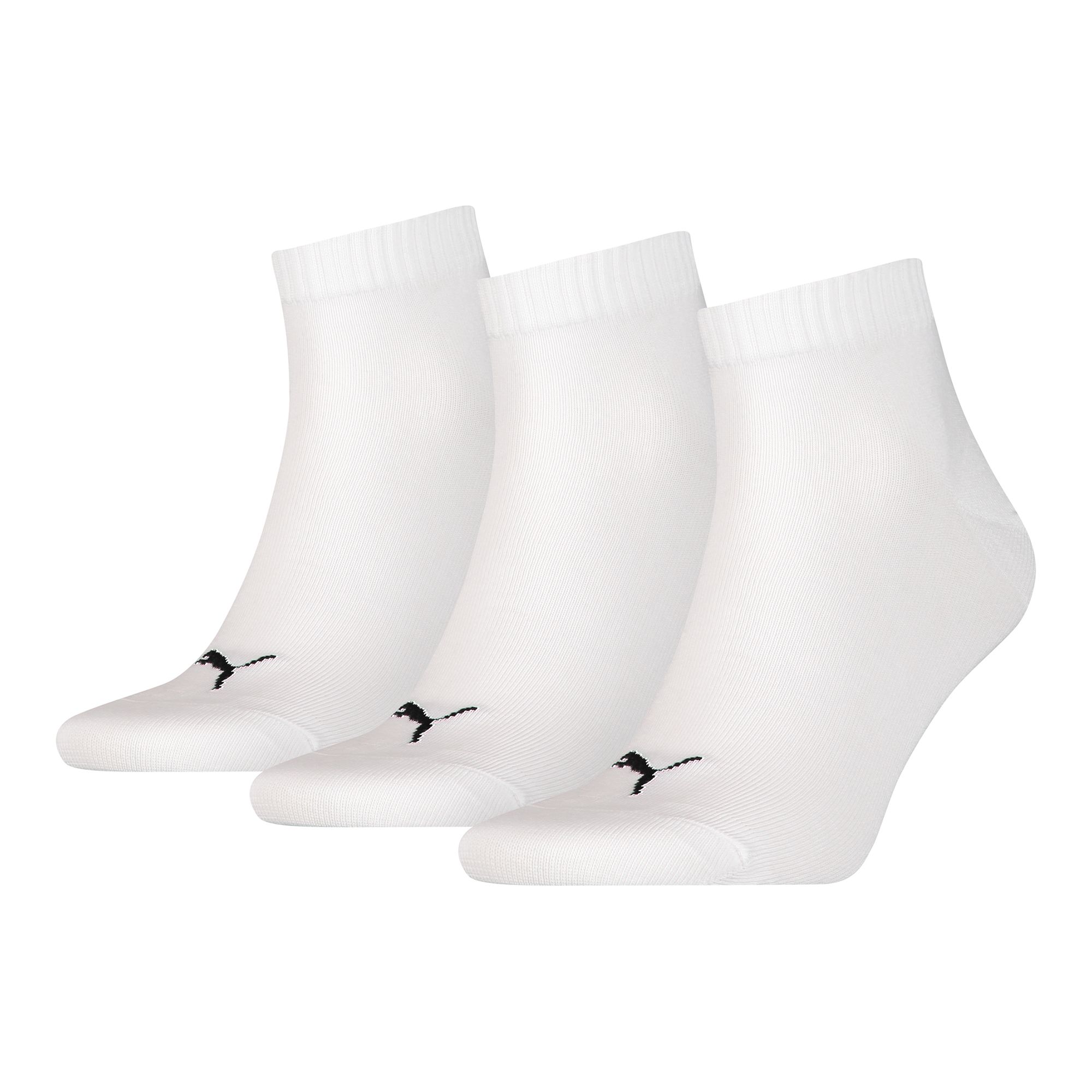 Puma Unisex Quarter Plain 3P
