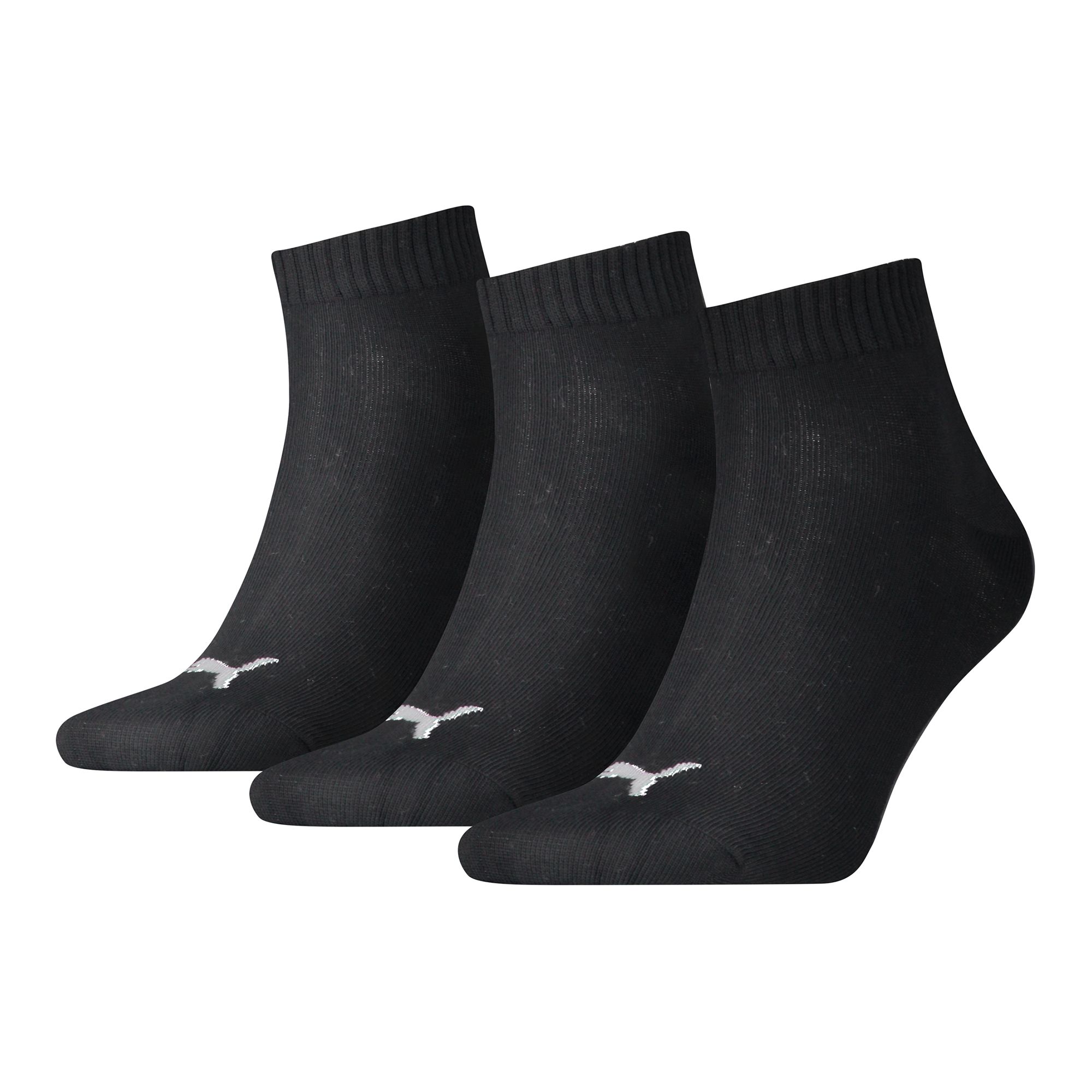 Puma Unisex Quarter Plain 3P - 2