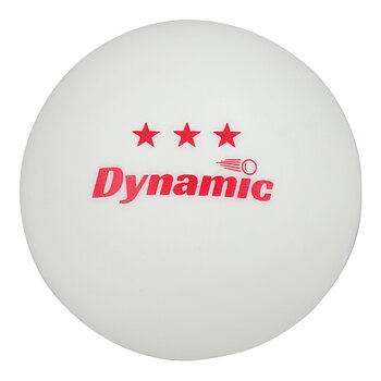  Dynamic TT Ball 3-star 3st Bordtennisbollar