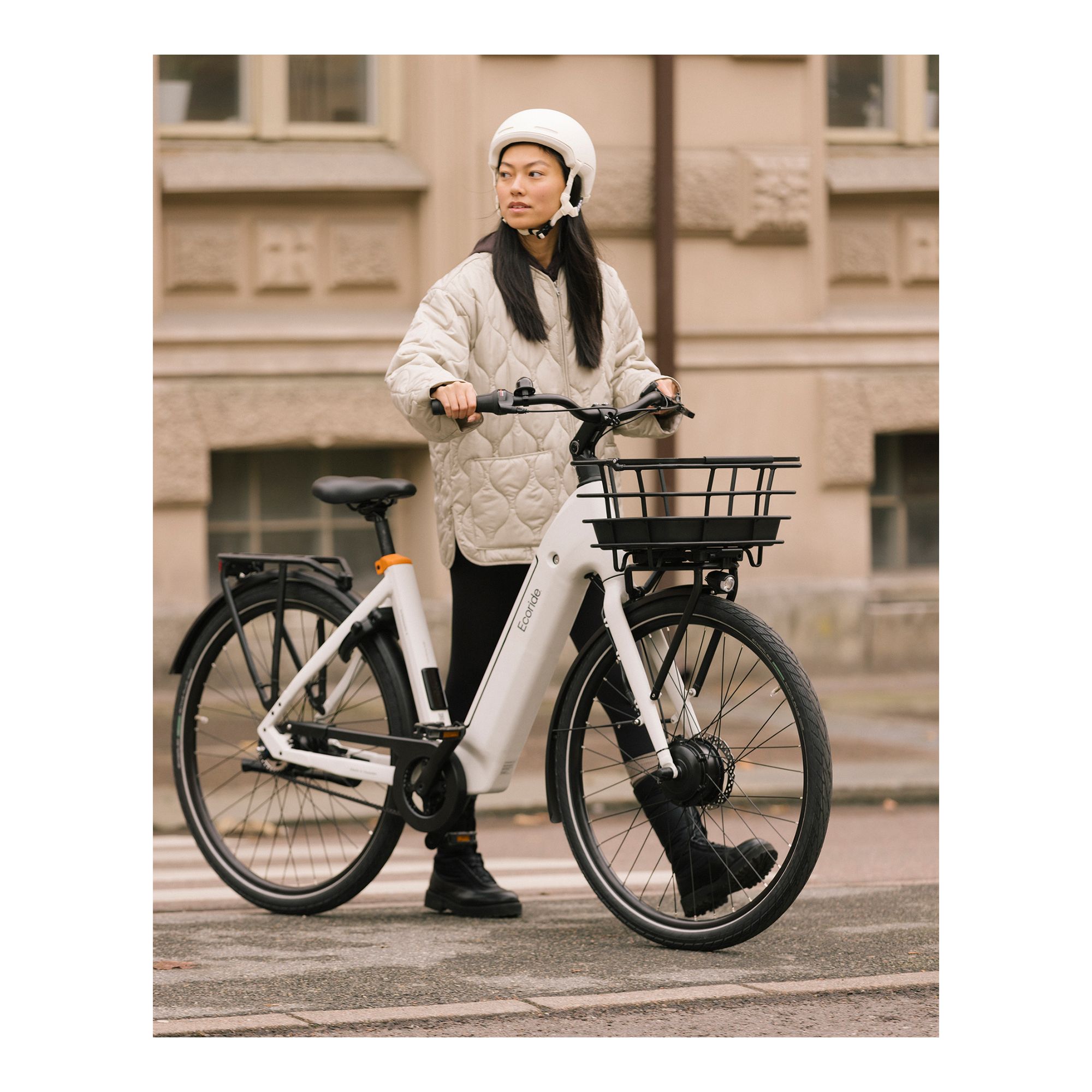 Ecoride Ambassador 4 Navmotor, Remdrift, Skivbroms Elcykel City - 7