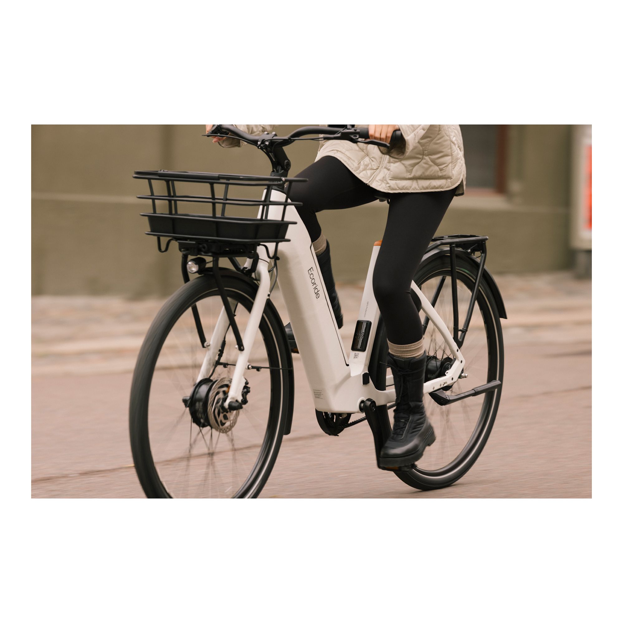Ecoride Ambassador 4 Navmotor, Remdrift, Skivbroms Elcykel City - 6
