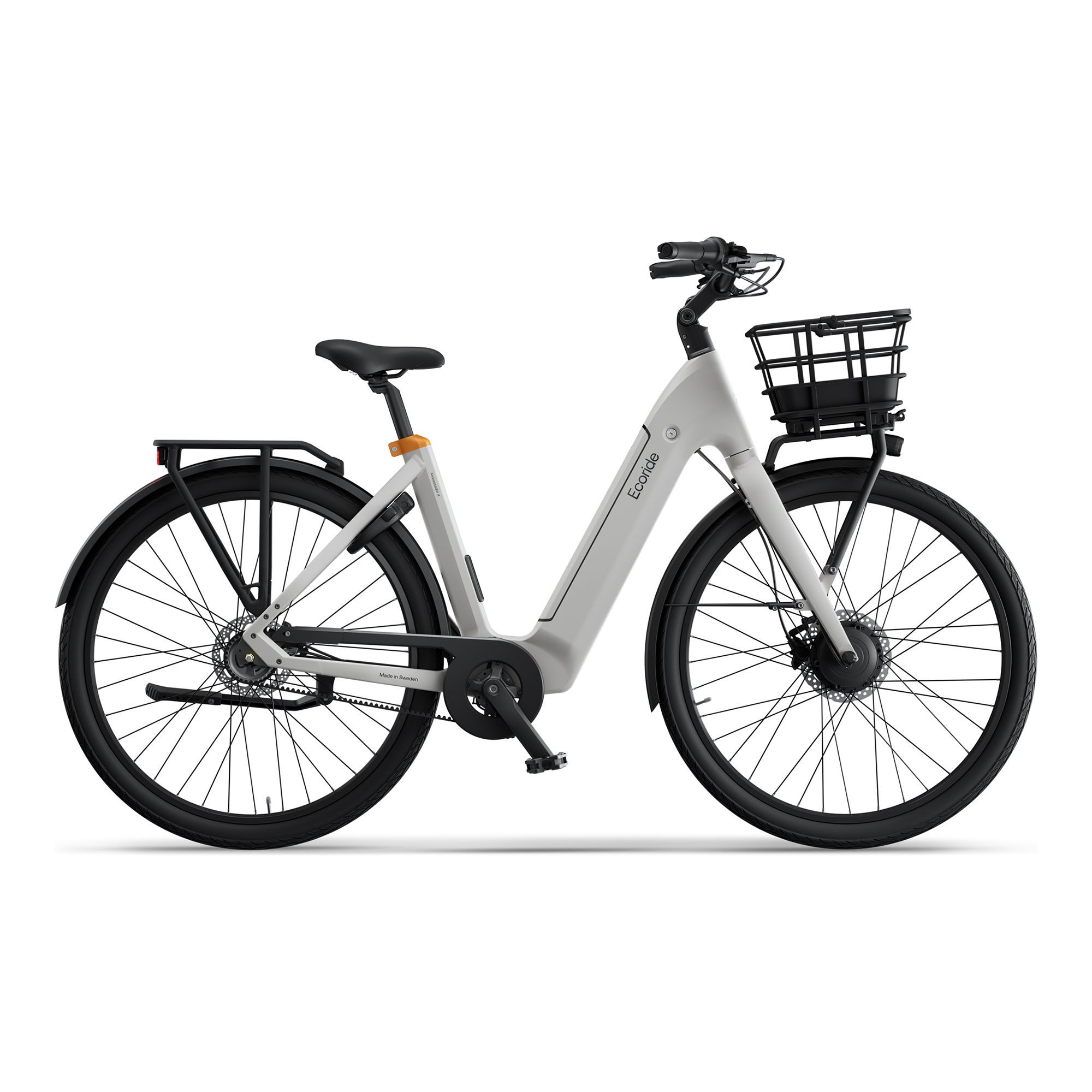 Ecoride Ambassador 4 Navmotor, Remdrift, Skivbroms Elcykel City - 2