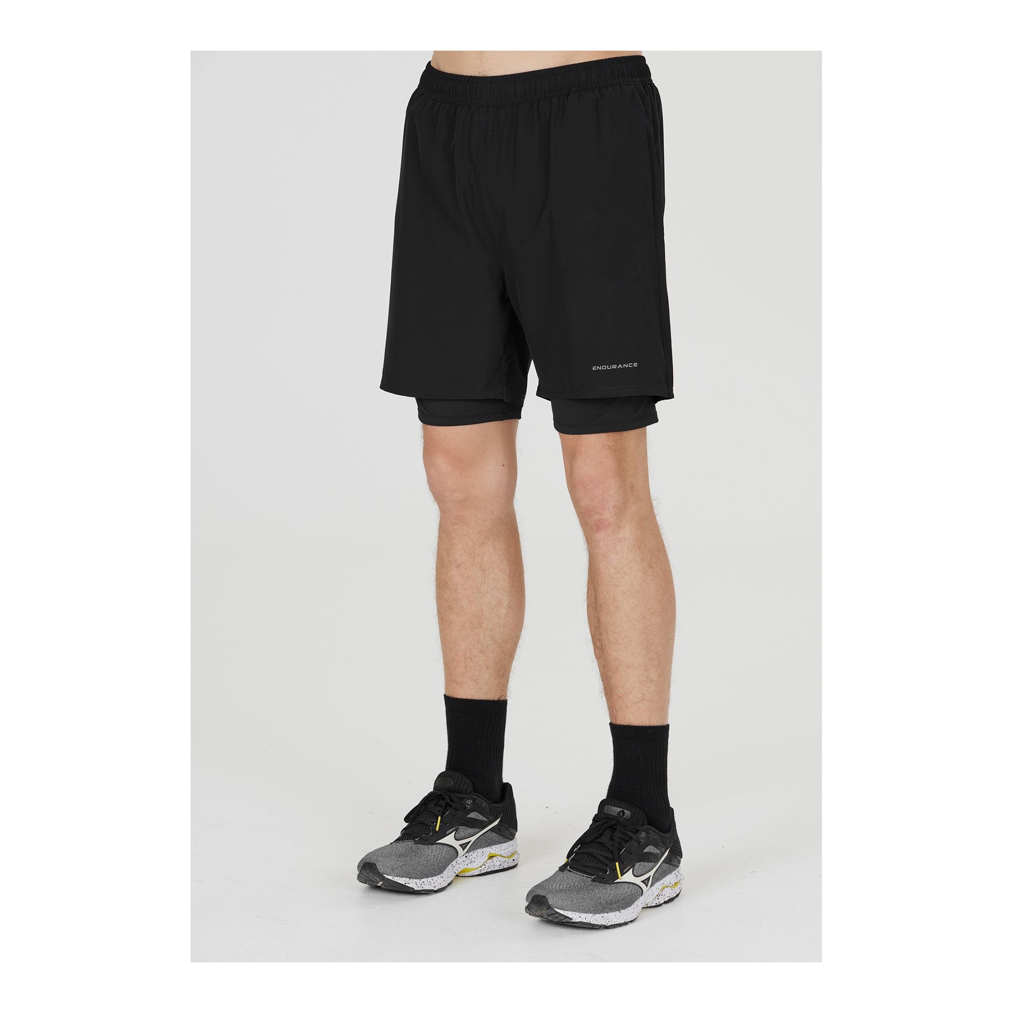 Endurance Kros M 2-In-1 Shorts Löparshorts - 3
