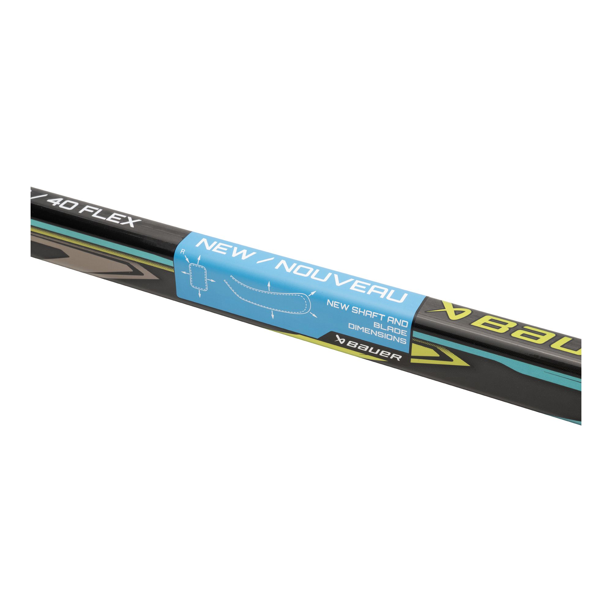 Bauer Supreme Jr Series Grip Stick 40 Flex Hockeyklubba - 3