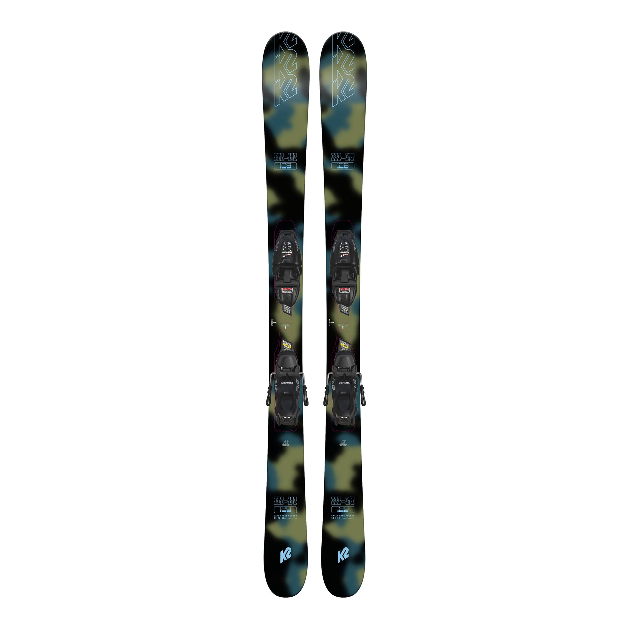 K2 Hi-Fi + FDT 7.0 Set - L Plate Alpinskidor