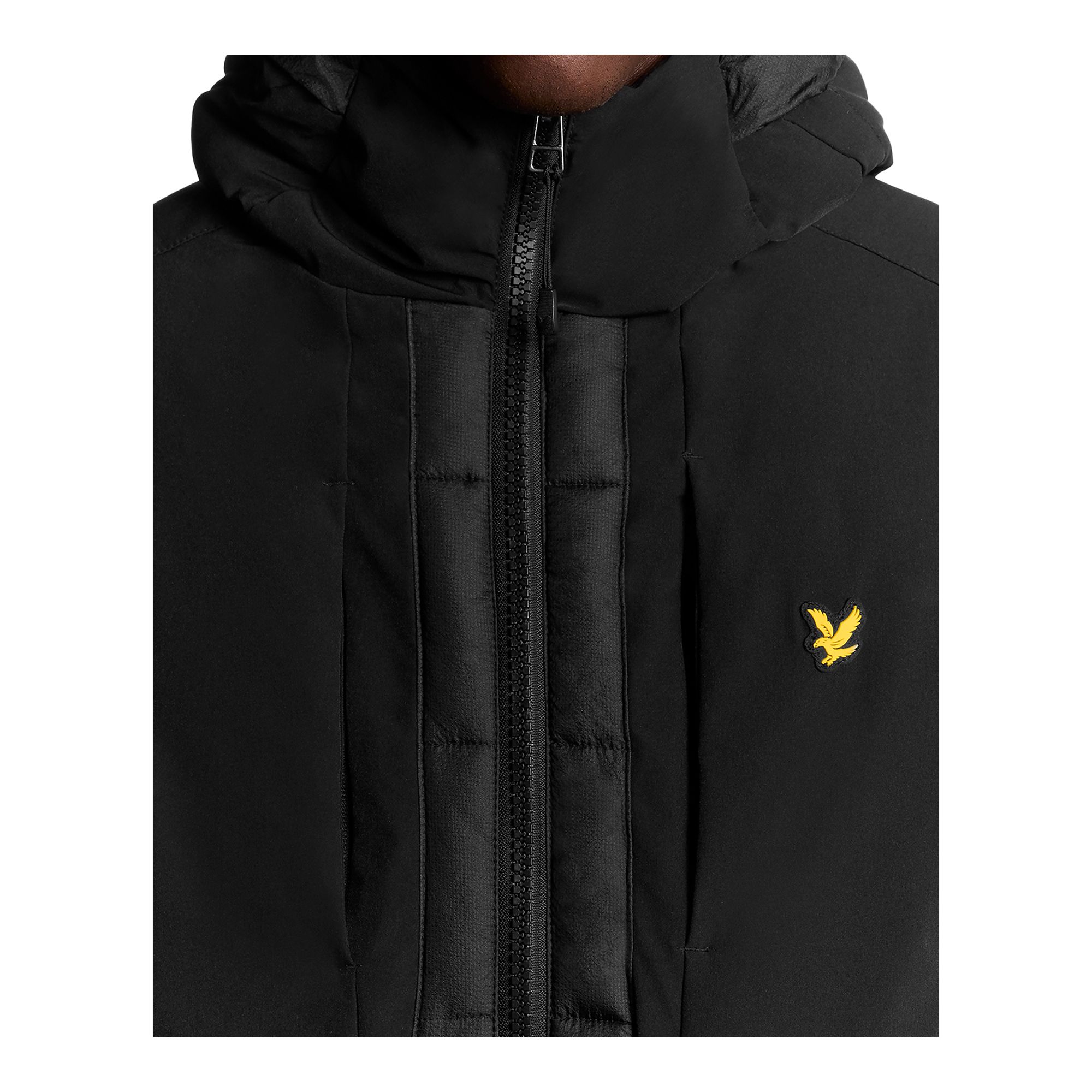 Lyle & Scott Wadded Hybrid Jacket Vinterjacka - 3