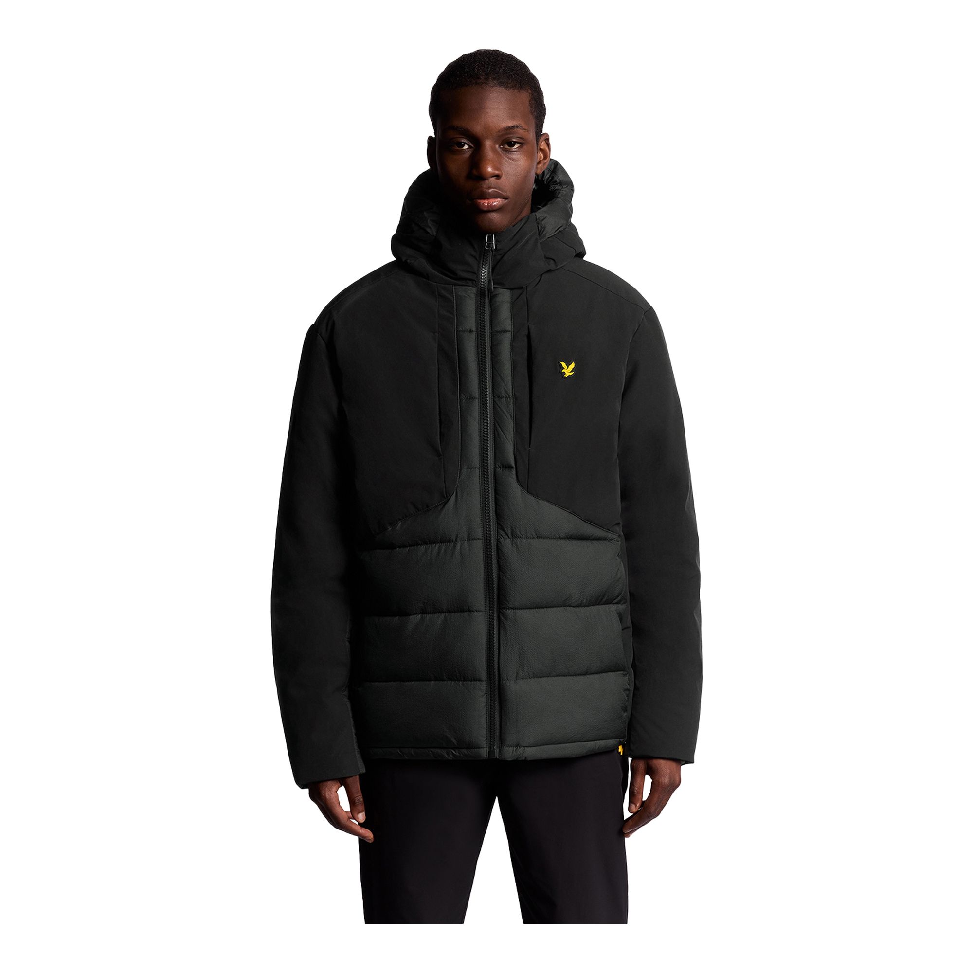 Lyle & Scott Wadded Hybrid Jacket Vinterjacka