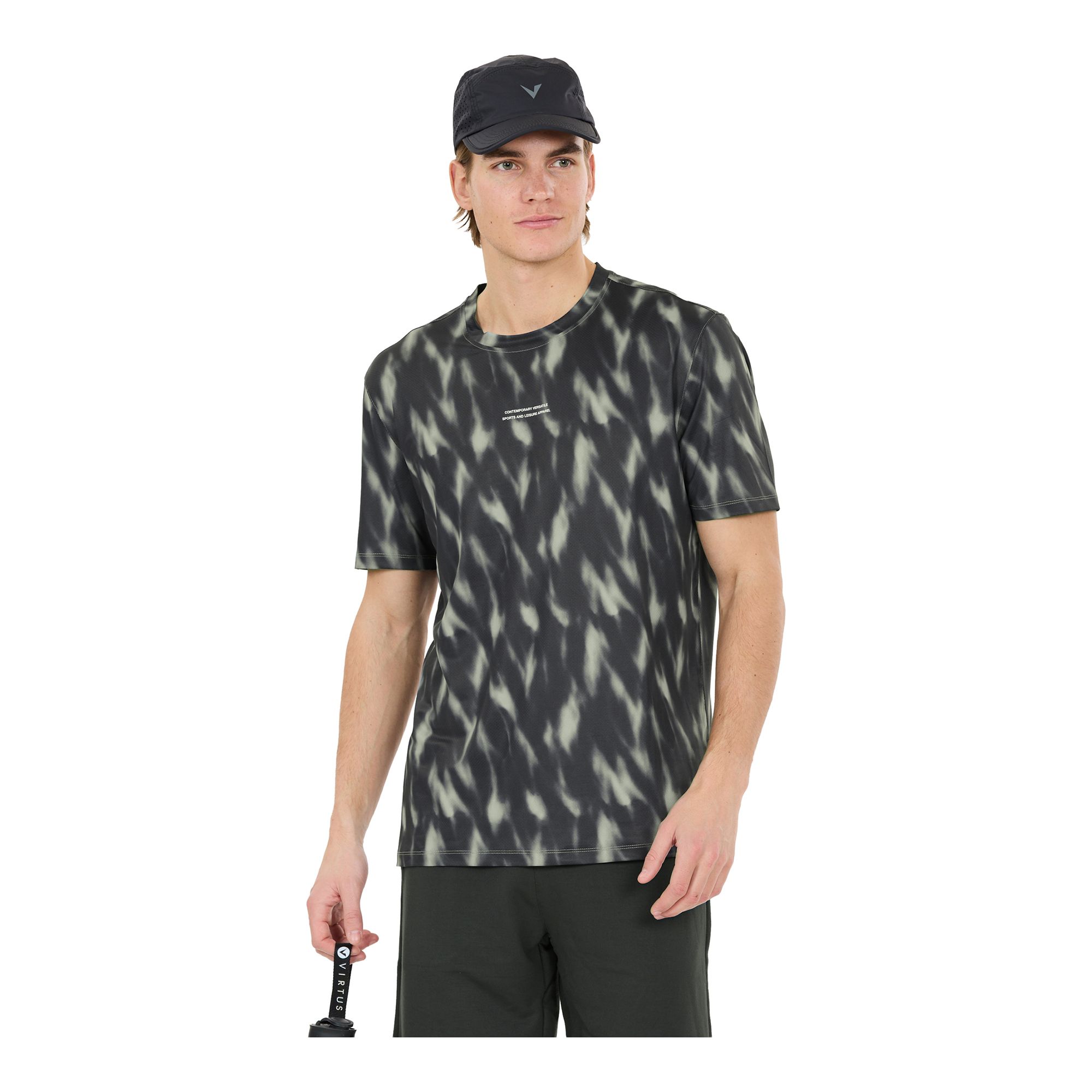 Virtus Altoni Aop Tee M Tränings-T-Shirt - 3