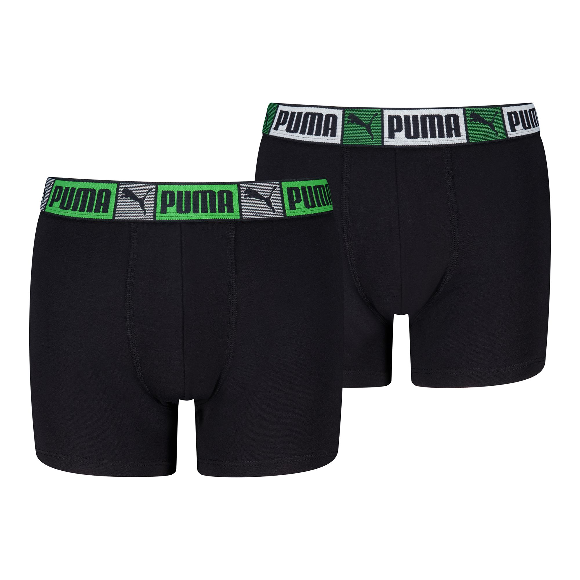 Puma Boys Logo Block Elastic Boxers 2-Pack - 4