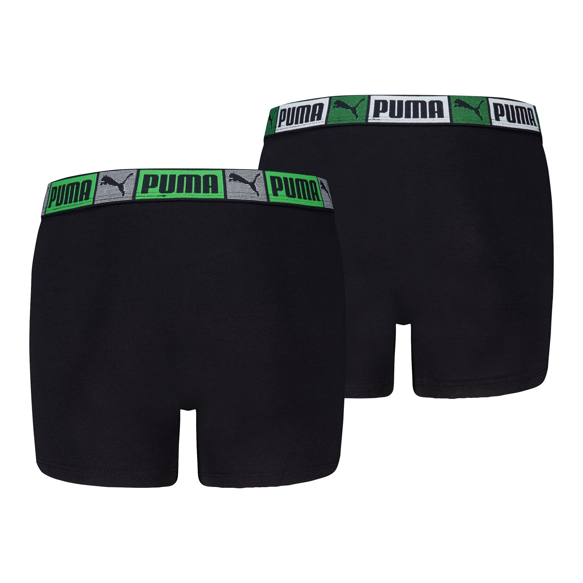 Puma Boys Logo Block Elastic Boxers 2-Pack - 3