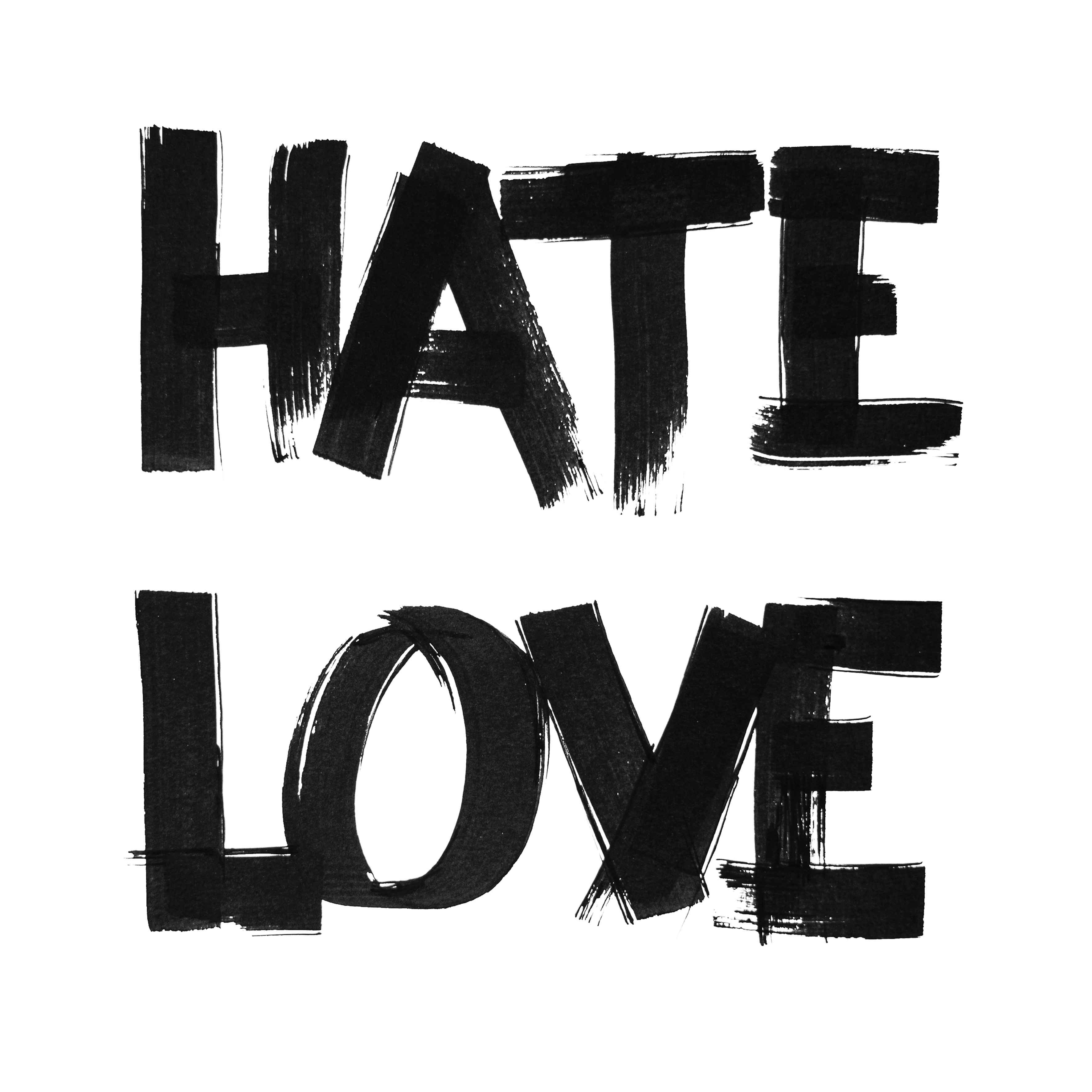 Hate Love  - Mini Poster