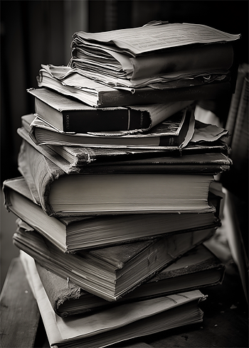 Old Books - Poster