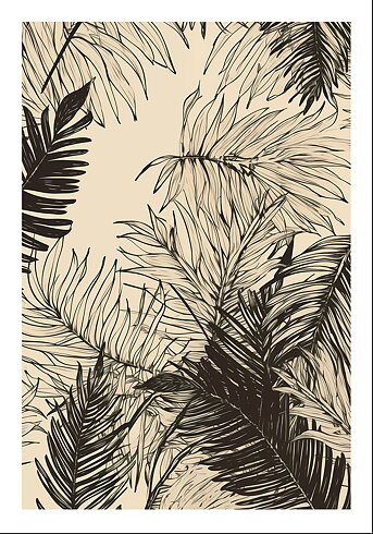 Leaf Work - Poster