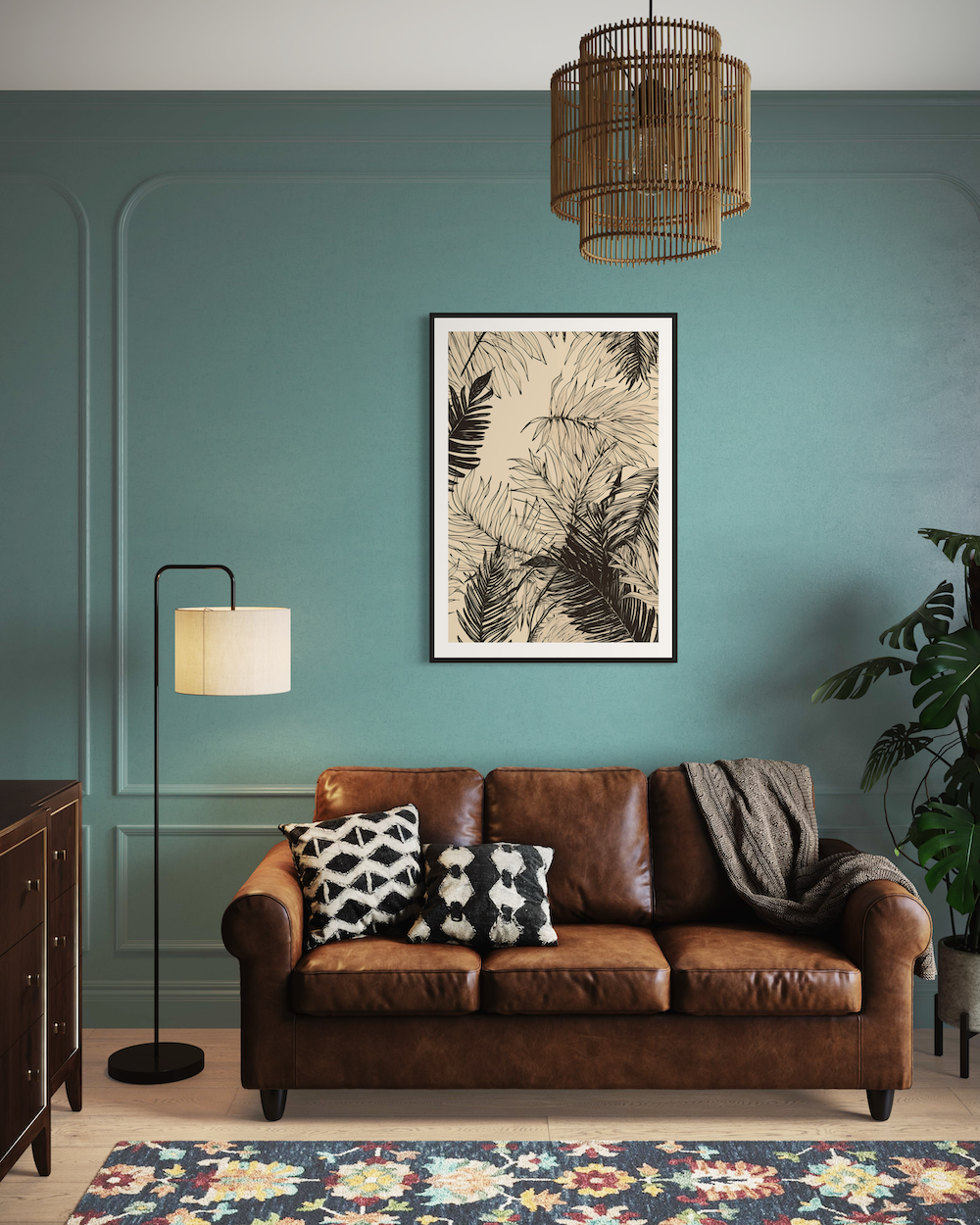 Leaf Work - Poster