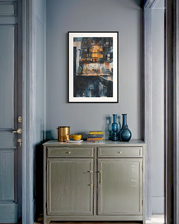 Kitchen In The Dark - Poster