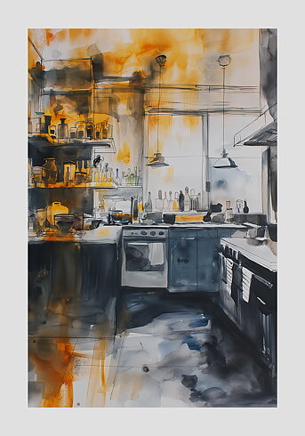 Kitchen Nights - Poster
