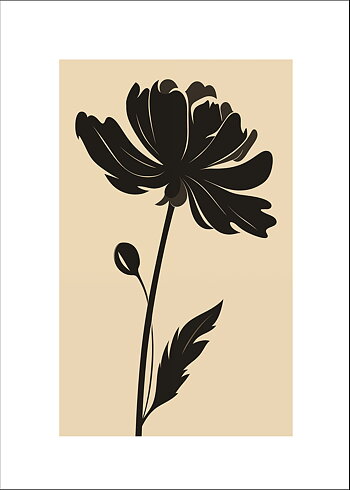 Black Silhouette - Poster