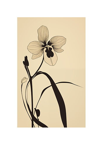 Dark Orchid - Poster